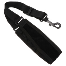 2Pièces Bandoulière Saxophone Coton Noir Réglable Soutien Performant