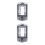 2Pcs Weatherproof Electrical Box Cover Dustproof Transparent Plastic 5