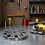 2Pièces Capuchons De Roue Auto 13 Pouces PP Élégant 4