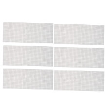 18Pièces Grillage Flexible Acier Pour Décoration Aquarium Argent
