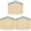 120Pièces Petits Crayons Bois Courts Beige Pour Usage 4