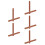 10Pièces Kit Cire Combleur Rayures Bois Mobilier Réparation 8