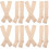 8Paires Manchons Mollet Compression Respirants En Nylon 6