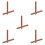 10Pièces Kit Cire Combleur Rayures Bois Mobilier Réparation 7