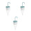 3Pièces Absorbeur Humidité Maison Suspension Durable 9