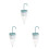 3Pièces Absorbeur Humidité Maison Suspension Durable 6