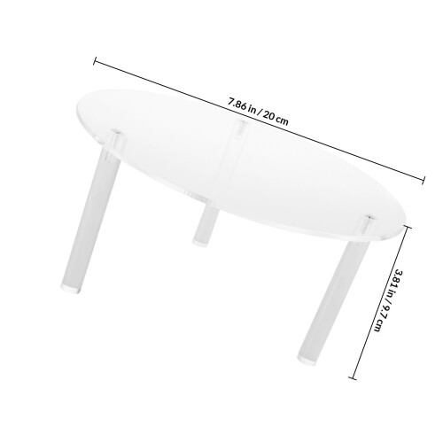 Socle Transparent Support Distributeur Maison 1