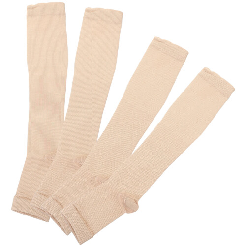 8Paires Manchons Mollet Compression Respirants En Nylon 1