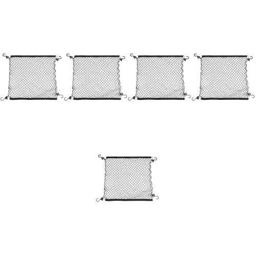 5Pièces Filet Élastique Noir Pour Wagon Et Trolley Outdoor 2