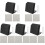 5Ensembles Tableaux Memo Plastique Ardoise Assortis Pratiques 4