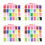 4Ensembles Pâte À Modeler Enfants Argile Polymère Couleurs Assorties 6
