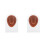 2Pièces Outils Pratique Piercing Langue Silicone Café Texture Réaliste 7