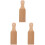 3Pièces Ensemble Gnocchi Bois Cuisine Beige 4