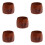5Pièces Clip Bois Clarinette Ligature Main Rouge Durable 5