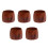 5Pièces Clip Bois Clarinette Ligature Main Rouge Durable 7
