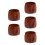 5Pièces Clip Bois Clarinette Ligature Main Rouge Durable 6