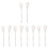 5Paires Mains Squelette Blanches Multi-Usages Décor Halloween Parties 6