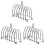 3Pièces Porte-Tranches De Pain Acier Compact Argent 4