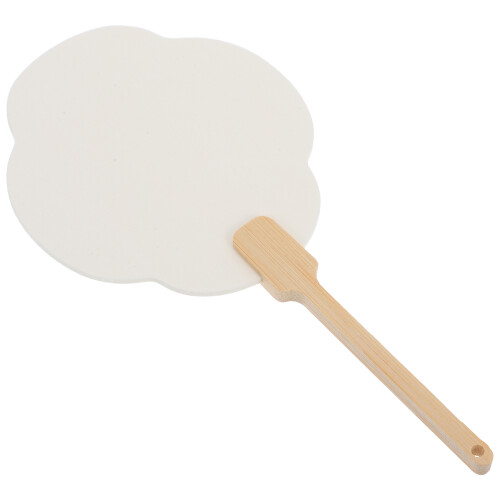 4Pièces Éventails Blancs Manuels En Papier Pour Activités DIY