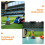 6Pièces Cônes De Marquage Pour Drills Football 7