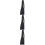 3Pièces Sacoche Paddle Kayak Ajustable En Epe Nylon Noir 9