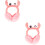 2Pièces Bandeau Cache-Oreilles Rose Hiver Et Confortable 5
