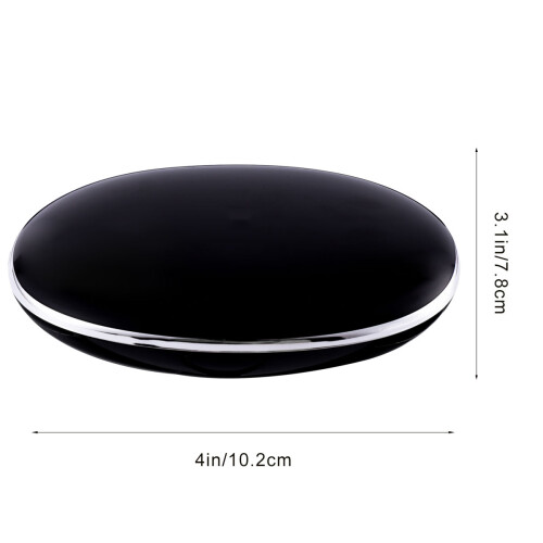 2Pièces Conteneur À Lentilles Noir Durable Pour Usage 1