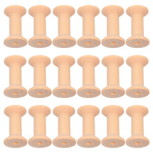 200Pièces En Bois Unies Beige Palette Rangement Fil Ruban DIY
