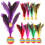 10Pièces Badminton Colorés Durable Pour Jeu En Cour 1