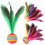10Pièces Badminton Colorés Durable Pour Jeu En Cour 4