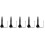 5Pièces Support Saxophone Et Flûte Noir Durable Pour Rangement Mural 9