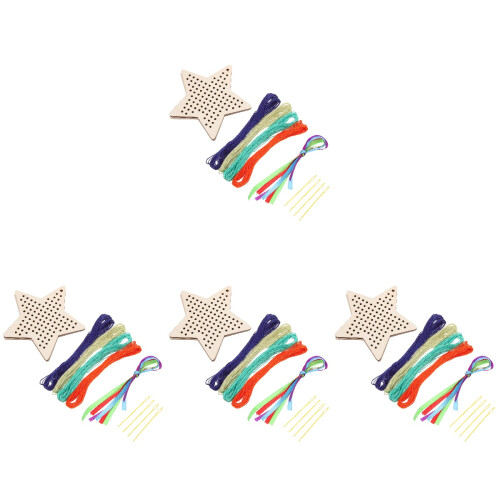 4Ensembles Marque-Pages Bois Faits Main DIY Colorés Pour Passionnés 2