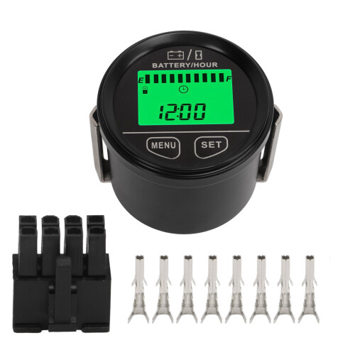 BI012 Batteriemonitor 52mm, 520mAh 12V-24V 1