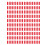 200Pcs Red 5mm PVC Screw End Cap Protective Cover Flame Retardant 2