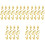 90Pièces Mini Instruments En Kit Décoration Musicale 4