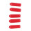 200Pcs Red 5mm PVC Screw End Cap Protective Cover Flame Retardant 12