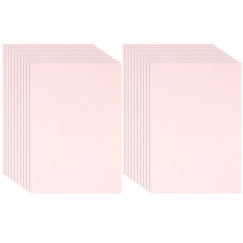 120Pièces A4 Rose Pour Sublimation Transfert Tissu