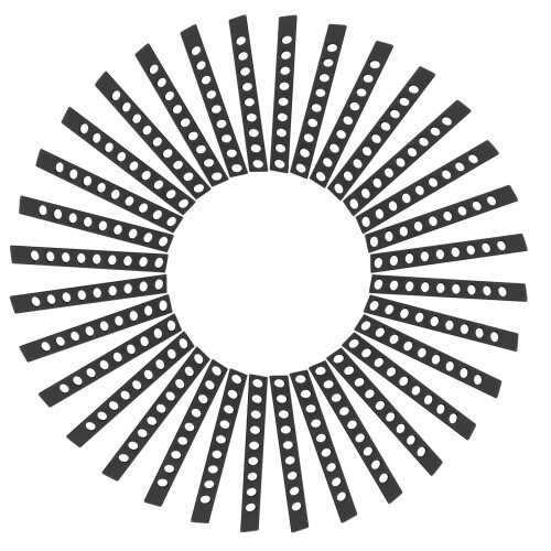 200Pièces Étuis Universels Noir Protection Couteaux 1