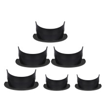 18Pièces Kit Poches Billard ABS Noir Pour Réparation Fonctionnalité