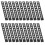 200Pièces Étuis Universels Noir Protection Couteaux 1