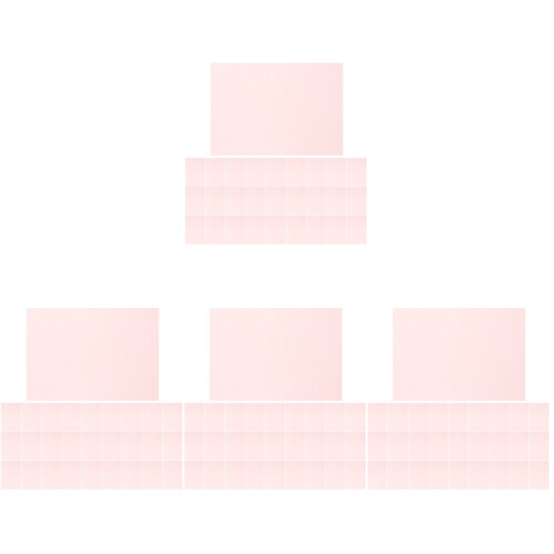 120Pièces A4 Rose Pour Sublimation Transfert Tissu 1