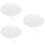 3Pièces Joint Silicone Transparent Pour Porte De Douche Sans 8