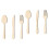 2Ensembles Décor Mural Cuisine Beige Enseignes Bois Rustique Élégant 6