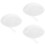 3Pièces Joint Silicone Transparent Pour Porte De Douche Sans 7
