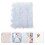 4Pièces Ruban Couture Bleu En Pour Accessoires DIY 11