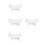 4Pièces Support Main U Forme Ergonomique Pour Salon Ongles 6