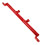 4Pièces Barre De Support Guidon Aluminium Rouge Compatible 2