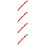 4Pièces Barre De Support Guidon Aluminium Rouge Compatible 10