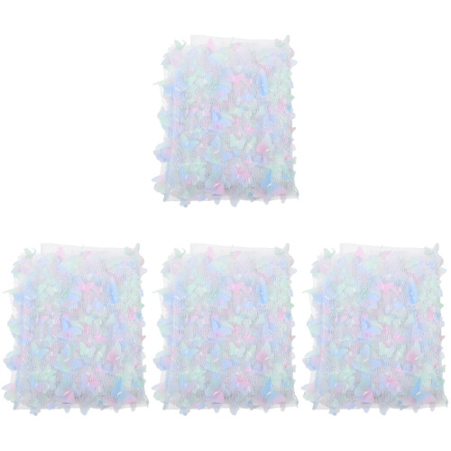 4Pièces Ruban Couture Bleu En Pour Accessoires DIY 1