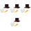 4Ensembles Kit Décoration DIY Pour 4